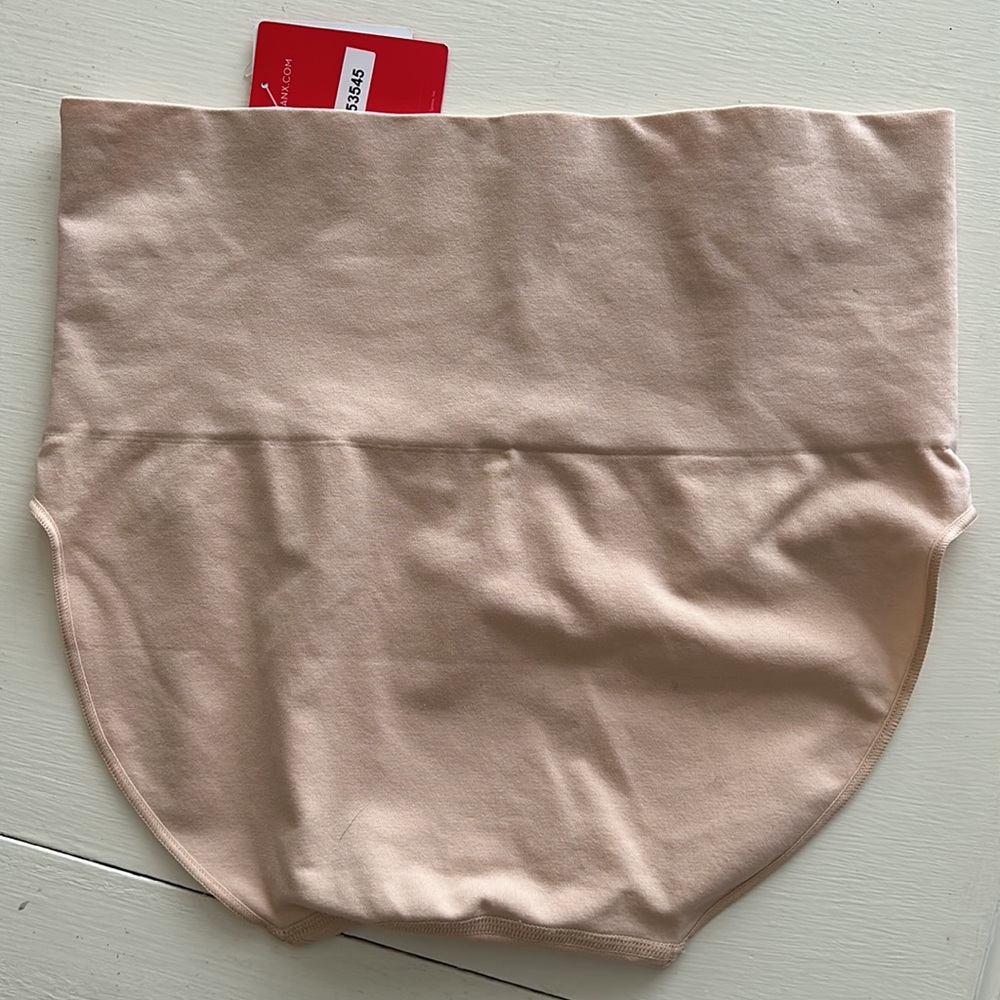 NWT SPANX EVERYDAY SHAPING PANTIES BRIEF- Soft Nude Beige - Size XL - Picture 4 of 4